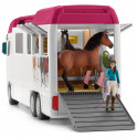 Schleich Horse Club horse transporter, toy vehicle