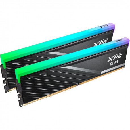 ADATA DDR5 - 32GB - 6000 - CL - 30 (2x 16 GB) dual kit, RAM (black, AX5U6000C3016G-DTLABRBK, XPG Lan