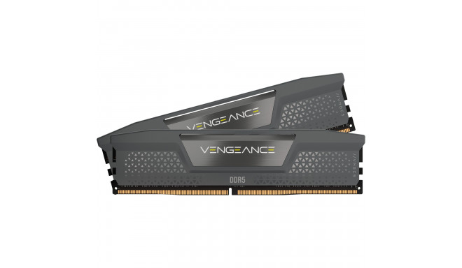 Corsair DDR5 - 32GB - 5600 - CL - 40 (2x 16 GB) dual kit, RAM (gray, CMK32GX5M2B5600Z40, Vengeance, 