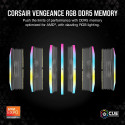 Corsair DDR5 - 32GB - 5600 - CL - 40 (2x 16 GB) dual kit, RAM (gray, CMH32GX5M2B5600Z40, Vengeance R