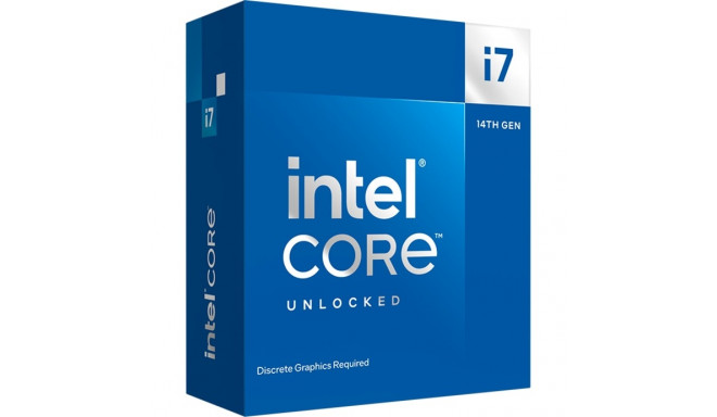 Intel protsessor Core i7-14700KF Socket 1700 (Boxed version)