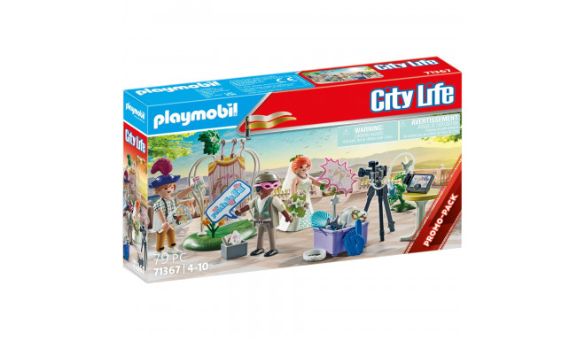 PLAYMOBIL 71367 City Life Wedding Photo Box, construction toy