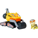 Spin Master Paw Patrol Mighty movie - basic vehicle from Rubble with puppy figure, toy vehicle