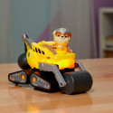 Spin Master Paw Patrol Mighty movie - basic vehicle from Rubble with puppy figure, toy vehicle