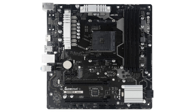 Biostar B450MX-S - Socket AM4 - mainboard