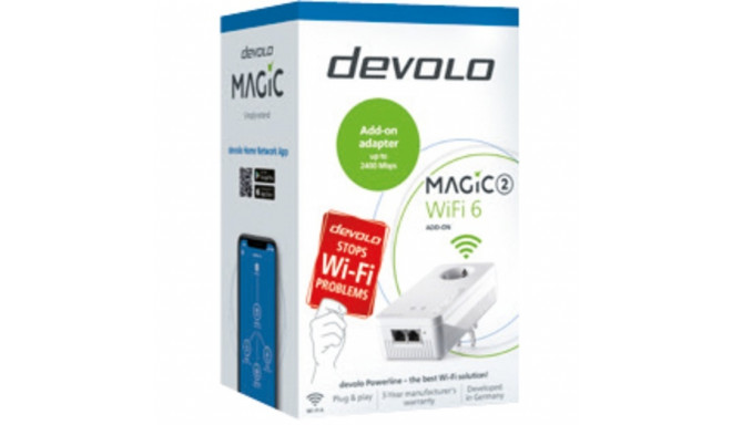 devolo Magic 2 WiFi 6, Powerline (2 adapters)