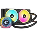 Corsair iCUE LINK H100i LCD Liquid CPU Cooler (black)