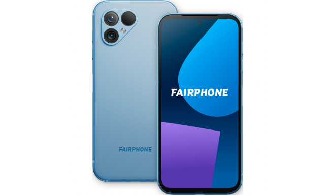 Fairphone 5 - 6.46 - 256GB (Sky Blue, Android 13, Dual SIM)