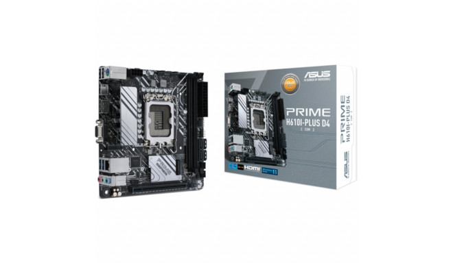 Asus emaplaat Prime H610I-PLUS D4-CSM 1700