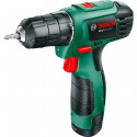 Bosch cordless drill/screwdriver EasyDrill 1200 (green/black, 2x Li-ion battery 1.5Ah, case)