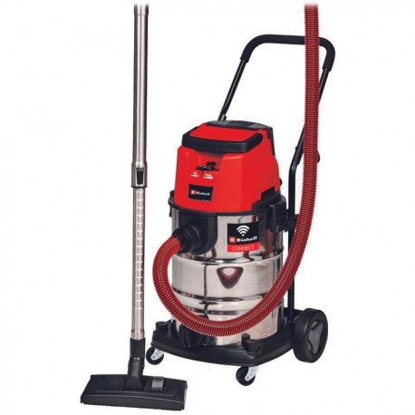 Einhell cordless wet/dry vacuum cleaner TP-VC 36/30 S Auto - Solo Professional, 36Volt (2x18V) (red/