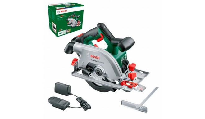 Bosch hand circular saw UniversalCirc 18V-53, 18Volt (green/black, Li-ion battery 2.5Ah, POWER FOR A