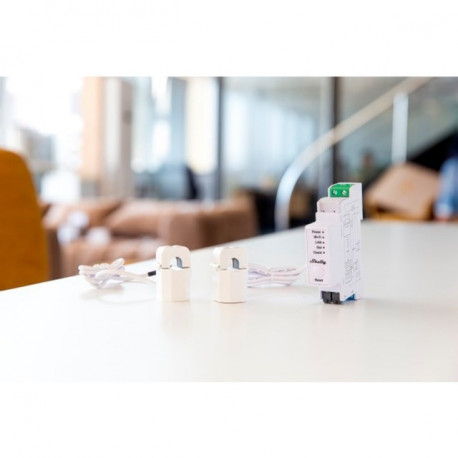 Shelly PRO EM - 2x 50A, relay (white)