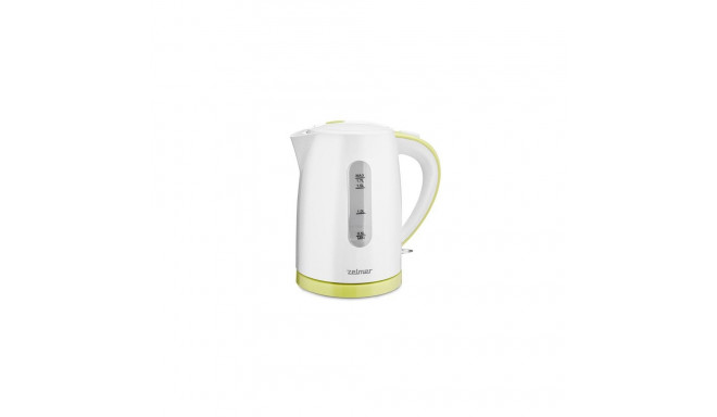 Zelmer ZCK7616L electric kettle 1.7 L 2200 W White, Yellow