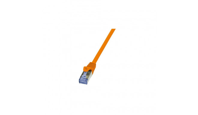 LogiLink 7.5m Cat.6A S/FTP networking cable Orange Cat6a S/FTP (S-STP)