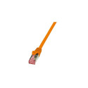 LogiLink 7.5m, Cat6 networking cable Orange S/FTP (S-STP)