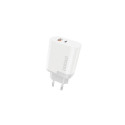 DUDAO Charger 22.5W PD+ QC3.0 USB+ Type C White Universal AC Fast charging Indoor