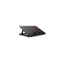 Inca INC-601GMS laptop cooling pad 43.2 cm (17&quot;) 2500 RPM Black