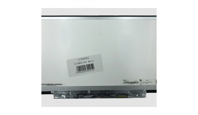 Notebook screen 13.3“ 1366x768 HD, LED, SLIM, matte, 30pin (right), A+