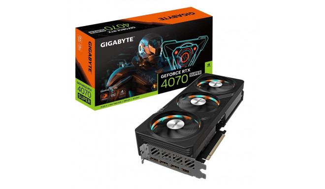 Graphics Card|GIGABYTE|NVIDIA GeForce RTX 4070 SUPER|12 GB|GDDR6X|192 bit|PCIE 4.0 16x|GPU 2565 MHz|