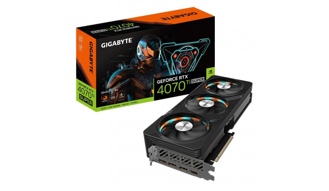 Graphics Card|GIGABYTE|NVIDIA GeForce RTX 4070 Ti SUPER|16 GB|GDDR6X|256 bit|PCIE 4.0 16x|GPU 2655 M