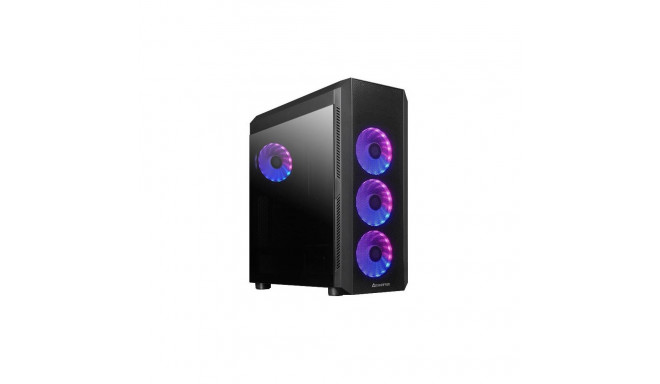 Case|CHIEFTEC|SCORPION 4|MiniTower|Case product features Transparent panel|Not included|ATX|MicroATX