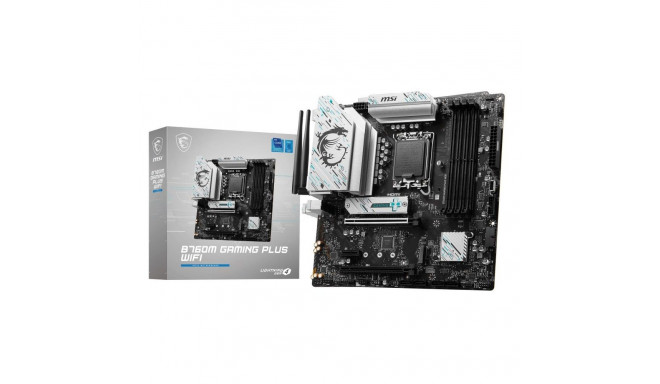 Mainboard|MSI|Intel B760 Express|LGA1700|Micro-ATX|Memory DDR5|Memory slots 4|1xPCI-Express 3.0 1x|1