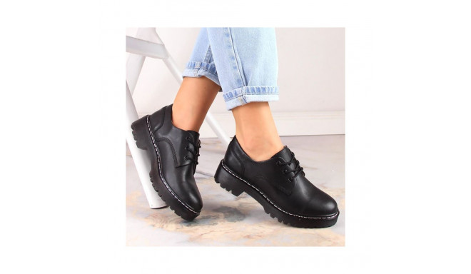 Leather boots Filippo W PAW76A black (36)