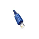 Baseus Lightning Crystal Shine Cable Series Fast Charging Data Cable 2.4A 2m Blue (CAJY000103)