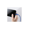 Baseus Lightning Crystal Shine Cable Series Fast Charging Data Cable 2.4A 1.2m Blue (CAJY000003)