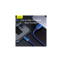 Baseus Lightning Crystal Shine Cable Series Fast Charging Data Cable 2.4A 2m Blue (CAJY000103)