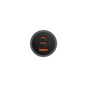 Baseus Car Charger Golden Contactor Pro C+C+U 65W Dark Gray (CGJP010013)