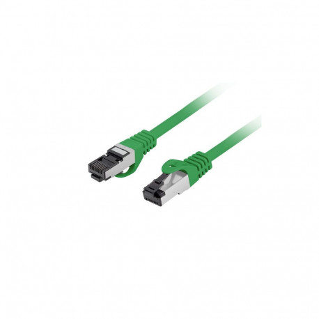 PATCHCORD CAT.8.1 S/FTP LSZH CU 0.25M GREEN FLUKE PASSED LANBERG