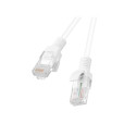 PATCHCORD CAT.6 UTP 2M WHITE FLUKE PASSED LANBERG