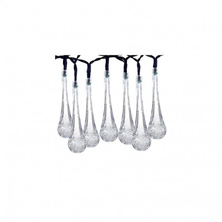 GARLAND WITH SOLAR BAT 20 LED DROP 3.35M