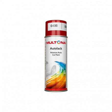 PAINTS AUTOMOTIVE MULTONA 400 punane 0,4L