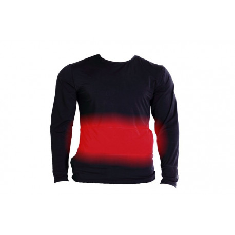 Glovii GJ1L pikkade varrukatega elastaanist, polüestrist crew neck särk/top