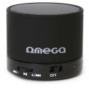 Omega wireless speaker Bluetooth V3.0 Alu 3in1 OG47B, black (42643) (opened package)
