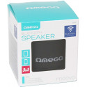 Omega wireless speaker Bluetooth V3.0 Alu 3in1 OG47B, black (42643) (opened package)