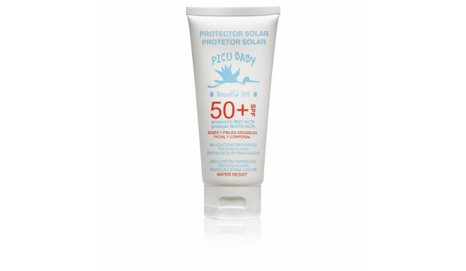 Sauļošanās līdzeklis bērniem Picu Baby Bebés Y Pieles Sensibles Mazulis SPF 50+ 200 ml