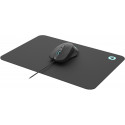 Platinet mouse PMOM010 + mouse pad, black (45571) (opened package)