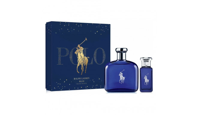 Мужской парфюмерный набор Ralph Lauren Polo Blue EDT 2 Предметы