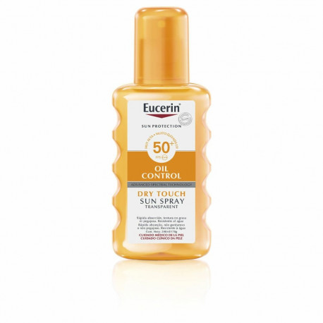 Keha Päikesekaitse Sprei Eucerin Läbipaistev SPF 50 (200 ml)