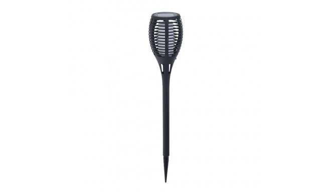 Solar garden lights Progarden Black polypropylene Ø 10 x 58 cm Solar Flame effect
