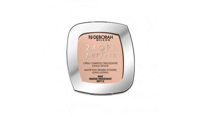 Kompaktie Pūderi Deborah 24ore Perfect Nº 03 Rose Spf 15