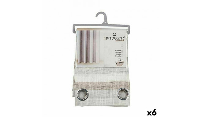 Kardin Gift Decor SLB8599-4 SLB8599-4 Tumehall 140 x 0,1 x 260 cm Triibud