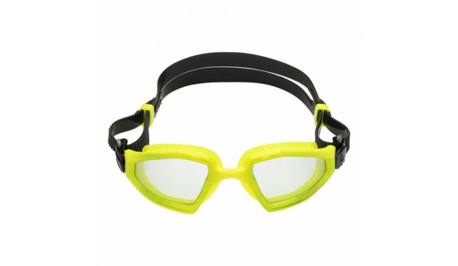 Adult Swimming Goggles Aqua Sphere Kayenne Pro Clear Yellow Black One size