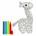 Plush Colouring Giraffe (8 Units)