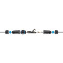 PremiumCord Outdoor (IP68) LAN Cable Connector, CAT 6A UTP, toolless