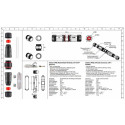 PremiumCord Outdoor (IP68) LAN Cable Connector, CAT 6 STP, toolless